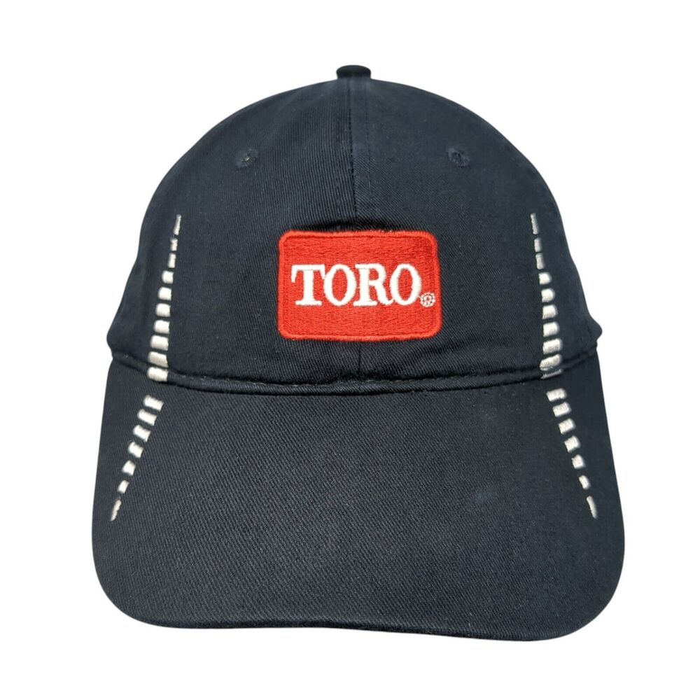 TORO MTI Distributing Slideback Hat Black OS Adjustable Embroidered 6 Panel